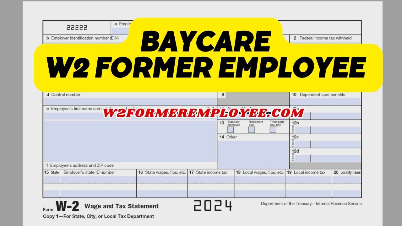 BayCare W2 Former Employee